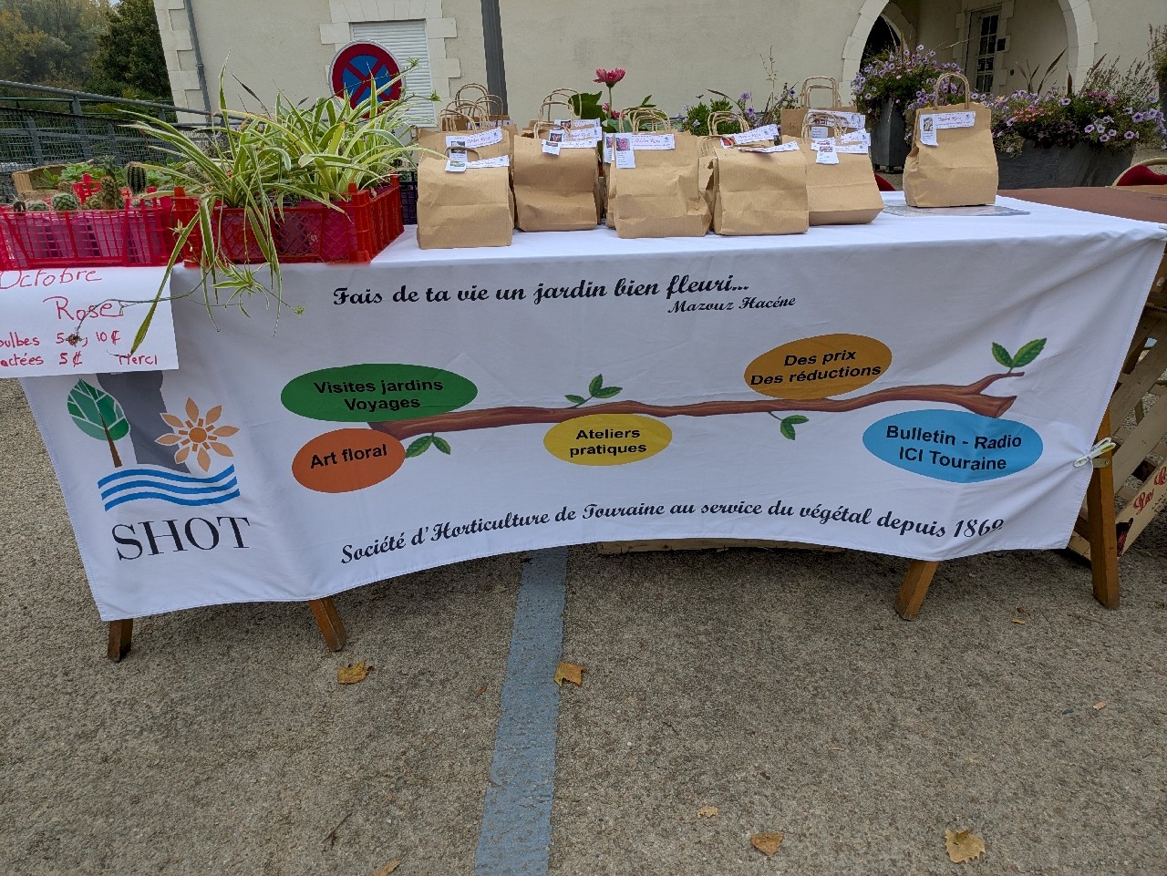 Marché d'automne Esvres .11 octobre
