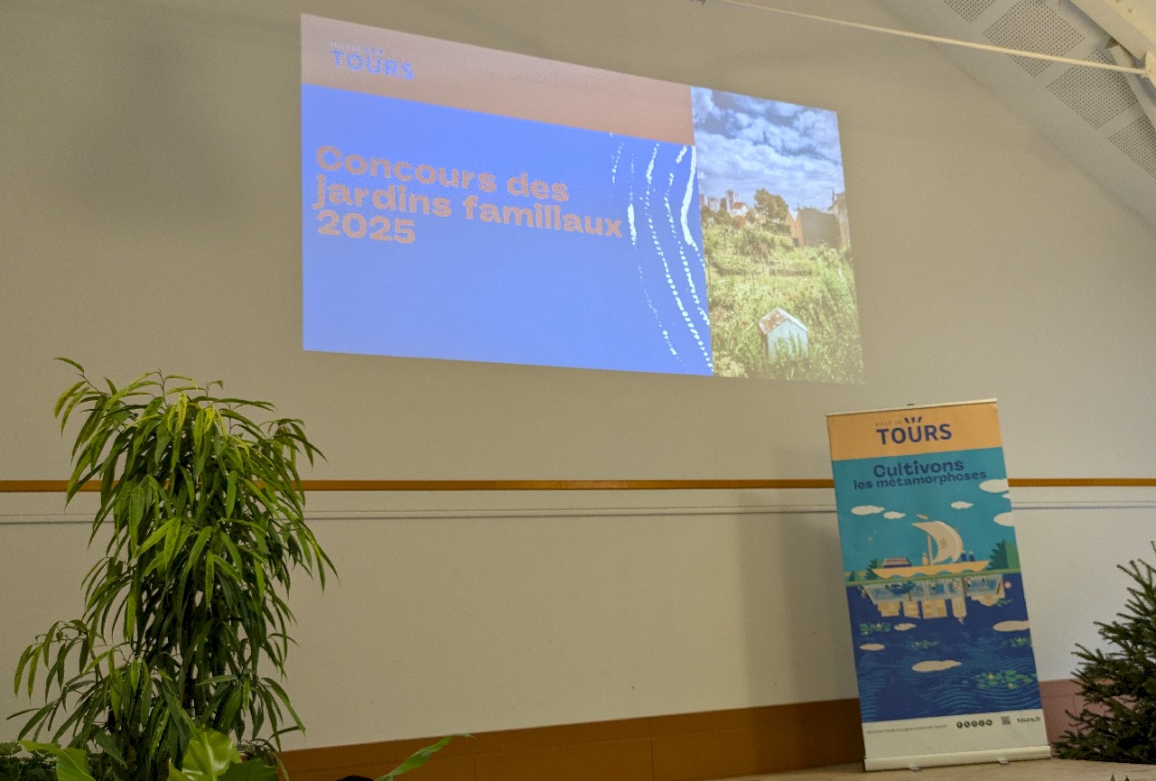 8 décembre Prix des jardins familiaux de Tours.