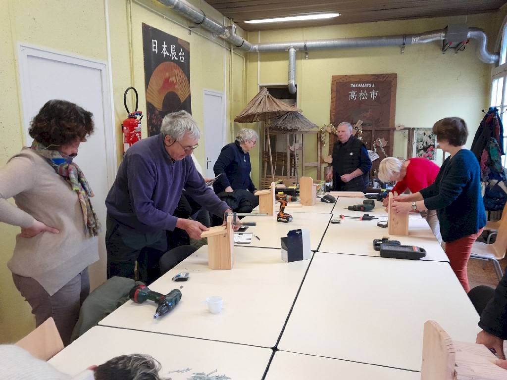 Samedi 31 janvier "atelier nichoir"